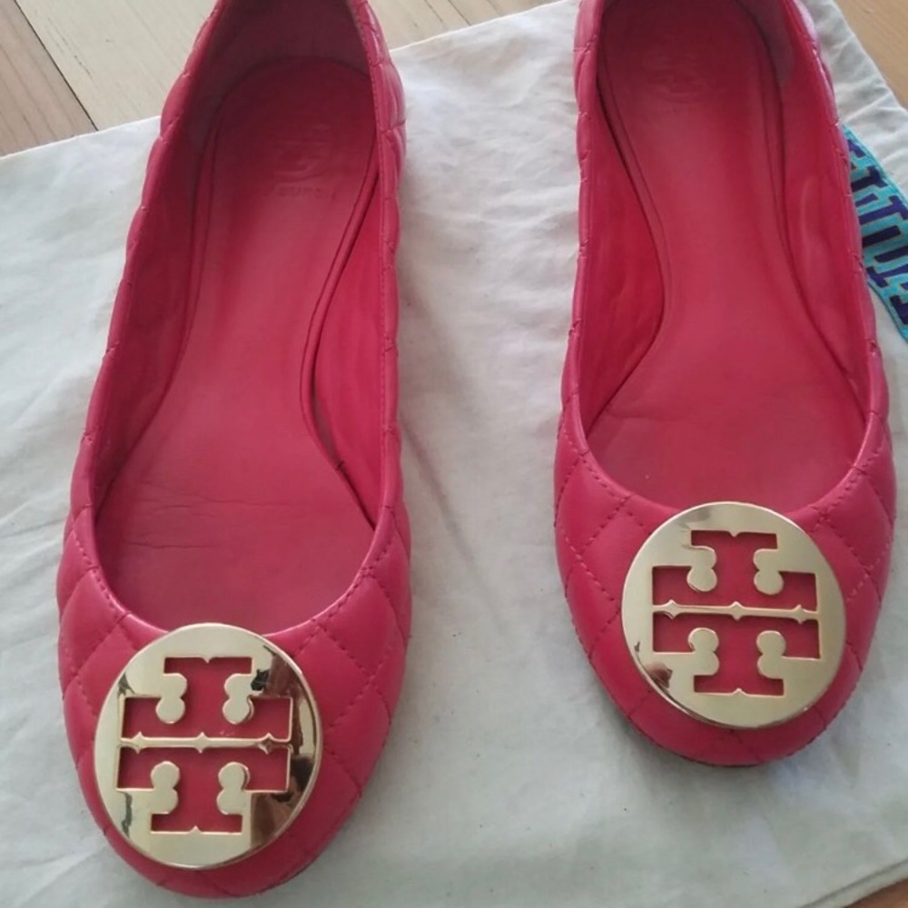 Tory Burch quilted flats